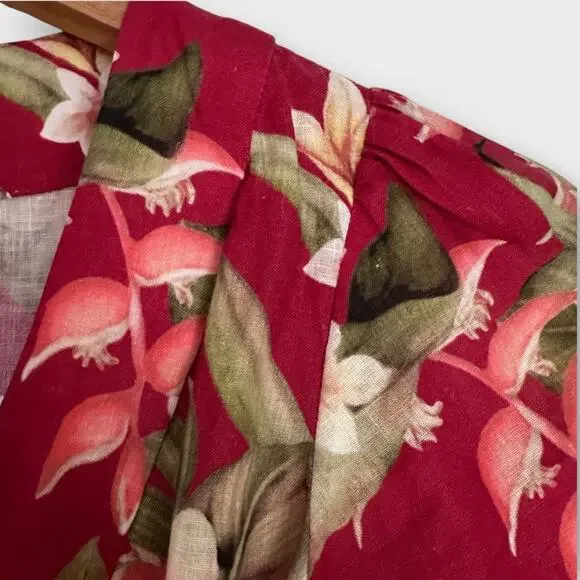 Zimmerman Lexi Floral Long Wrap Dress Size 0 (4 US) NWT - Picture 7 of 12